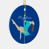 Pole Fitness Keramik Ornament (Rechts)