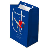 Pole Fitness Mittlere Geschenktüte (Rückseite Schrägansicht)