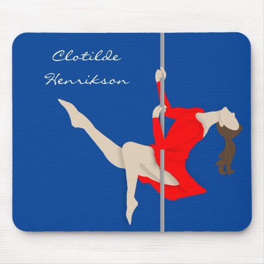 Pole Fitness Mousepad (Vorne)