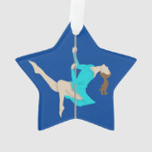 Pole Fitness Ornament (Rückseite)