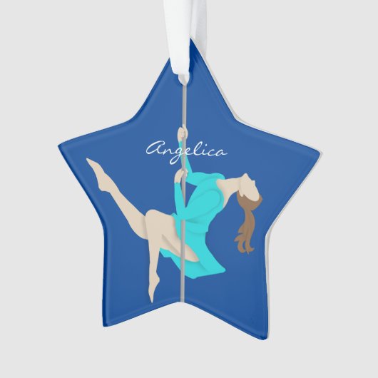 Pole Fitness Ornament (Vorderseite)