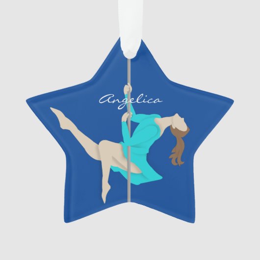 Pole Fitness Ornament (Vorderseite)