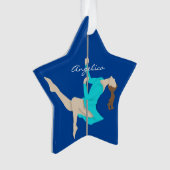 Pole Fitness Ornament (Vorderseite)