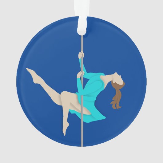 Pole Fitness Ornament (Rückseite)