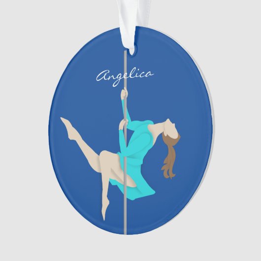 Pole Fitness Ornament (Vorderseite)