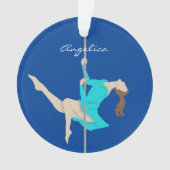 Pole Fitness Ornament (Vorderseite)