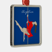 Pole Fitness Ornament Aus Metall (Rechts)