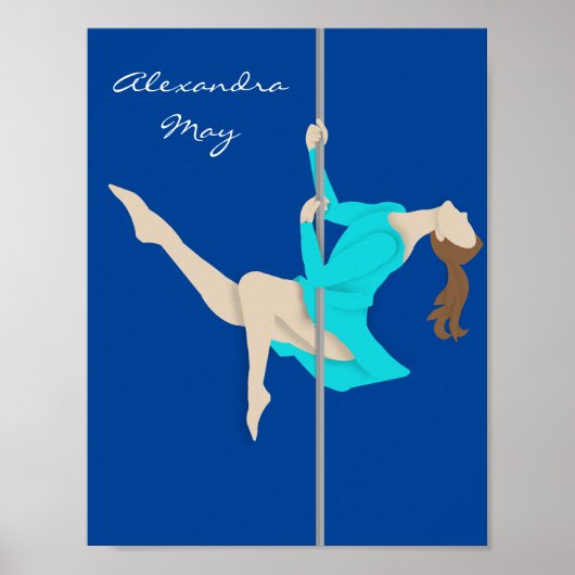 Pole Fitness Poster (Vorne)