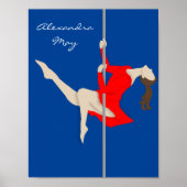 Pole Fitness Poster (Vorne)