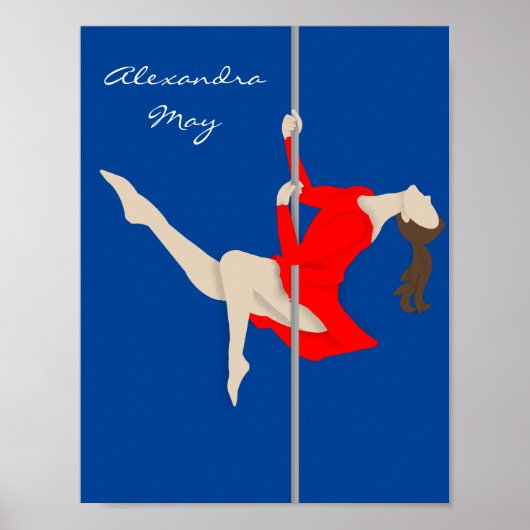 Pole Fitness Poster (Vorne)