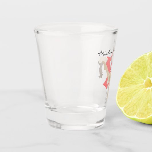 Pole Fitness Schnapsglas (Links)