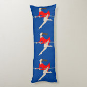 Pole Fitness Seitenschläferkissen (Rückseite (Vertikal))