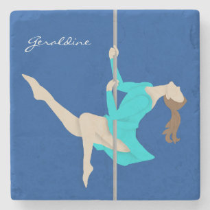 Pole Fitness Steinuntersetzer