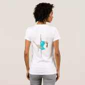 Pole Fitness T-Shirt (Schwarz voll)
