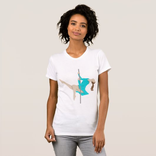 Pole Fitness T-Shirt (Vorne ganz)