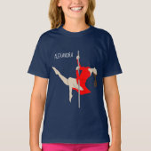 Pole Fitness T-Shirt (Vorderseite)