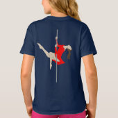 Pole Fitness T-Shirt (Rückseite)