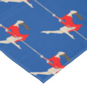 Pole Fitness Tischdecke (Schrägansicht)