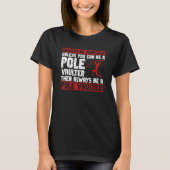 Pole Jumper und Pole Vault Jump T-Shirt (Vorderseite)