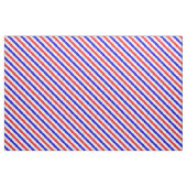 Pole Rot, Weiß und Blau gestrichen Stoff (Yard (91,4 cm))