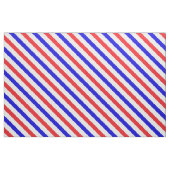Pole Rot, Weiß und Blau gestrichen Stoff (Fat Quarter (45,7 x 55,9 cm))