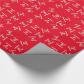 Pole-Tänzer-Packpapier Geschenkpapier (Ecke)