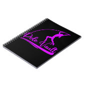 Pole Vaull Girl Pole Vault Athlete Notizblock (Linke Seite)