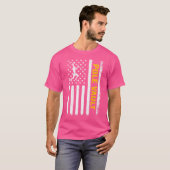 Pole Vault American Flag Pole Vault T-Shirt (Vorne ganz)