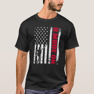 Pole Vault Athlete Pole Jump Puppe Jumper Vaulter  T-Shirt