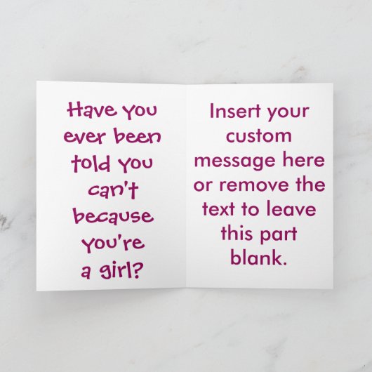 Pole Vault - Blau (hell) Karte (Innenseite)