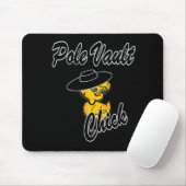 Pole Vault Chick #4 Mousepad (Mit Mouse)