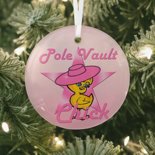 Pole Vault Chick #8 Ornament Aus Glas (InSitu)