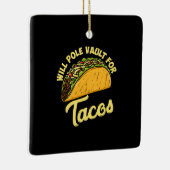 Pole Vault für Tacos Keramikornament (Rechts)
