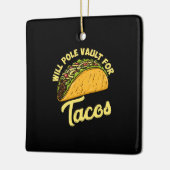 Pole Vault für Tacos Keramikornament (Links)