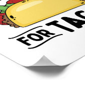 Pole Vault für Tacos Poster (Ecke)