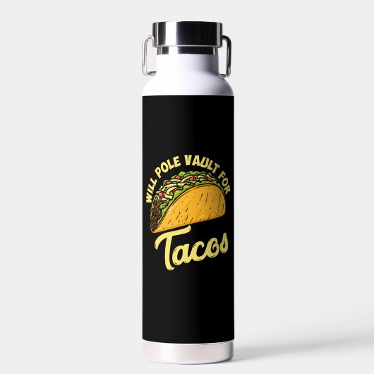 Pole Vault für Tacos Trinkflasche (Vorne)