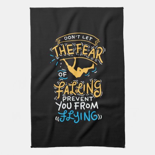 Pole Vault Geschirrtuch (Vertikal)