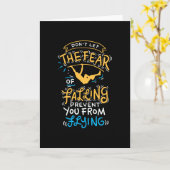 Pole Vault Karte (Gelbe Blume)