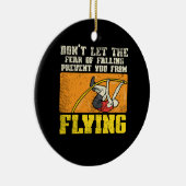 Pole Vault Keramik Ornament (Rechts)