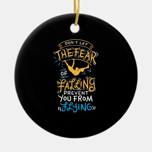 Pole Vault Keramik Ornament (Vorne)