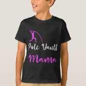 Pole Vault Mama Track and Field Mother Vaulter Vau T-Shirt (Vorderseite)