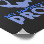 Pole Vault - Meine Eltern sind stolz darauf Poster (Ecke)