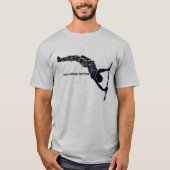 Pole Vault Philippianer 3:14 Christliche T - Shirt (Vorderseite)