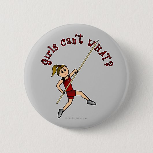 Pole Vault - Red (Light) Button (Vorderseite)