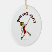 Pole Vault - Red (Light) Keramikornament (Rechts)