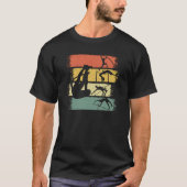 Pole Vault Retro Vintag T-Shirt (Vorderseite)