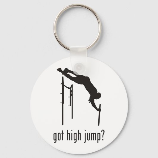 Pole Vault Schlüsselanhänger (Vorderseite)