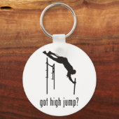 Pole Vault Schlüsselanhänger (Vorderseite)