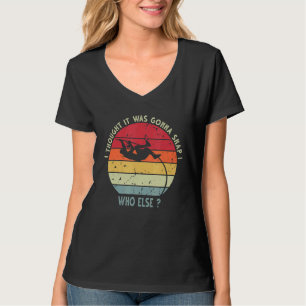 Pole Vault störte Vintage Aussehen Pole Vaulting T-Shirt