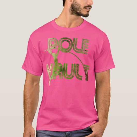 Pole Vault Tshirt - Fun Pole Vaulting Shirt für Yo (Vorderseite)
